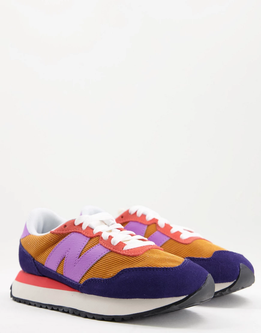 New Balance – 237 – Sneaker in Lila und Orange-Violett günstig online kaufen