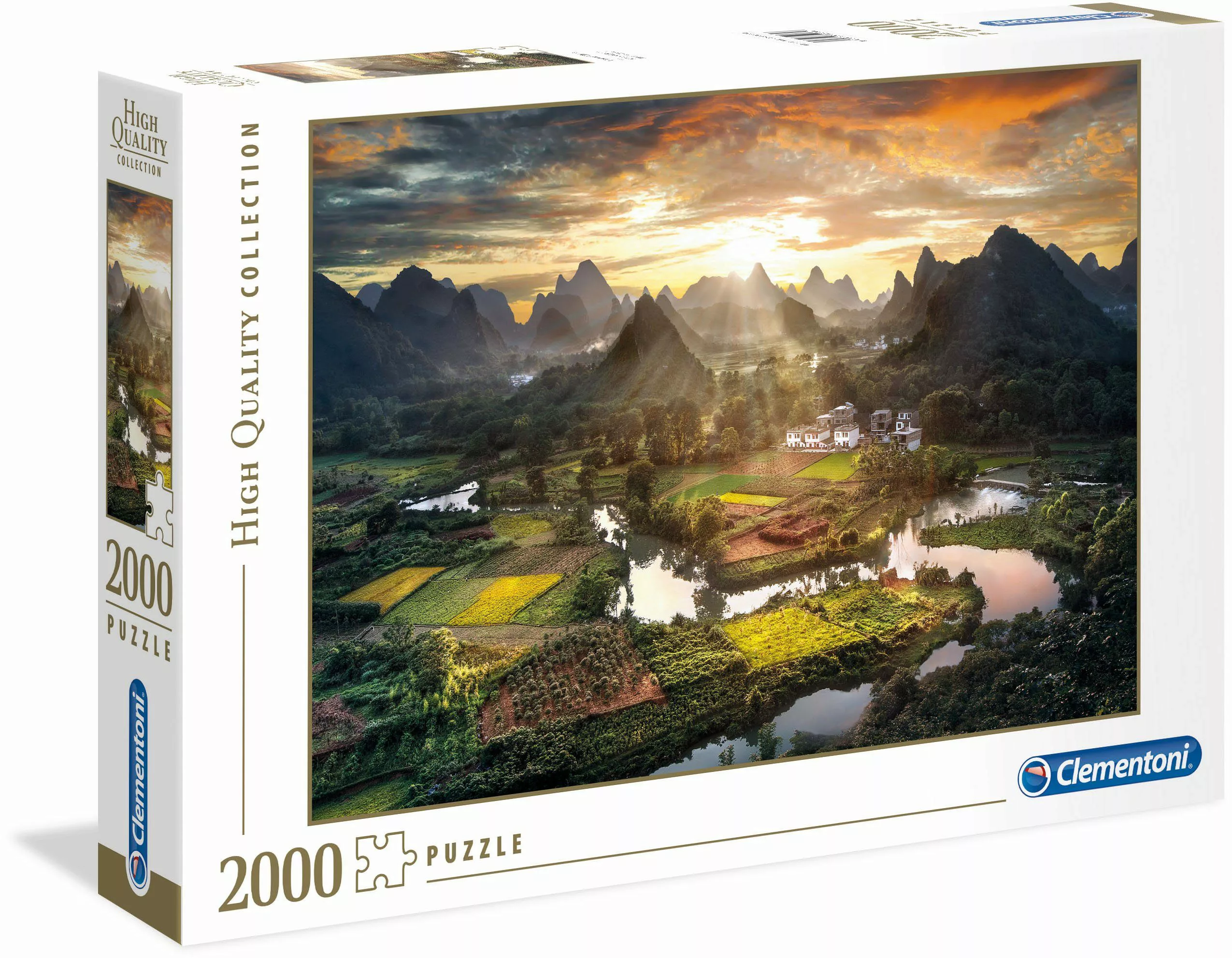 Clementoni® Puzzle High Quality Collection, Tal günstig online kaufen