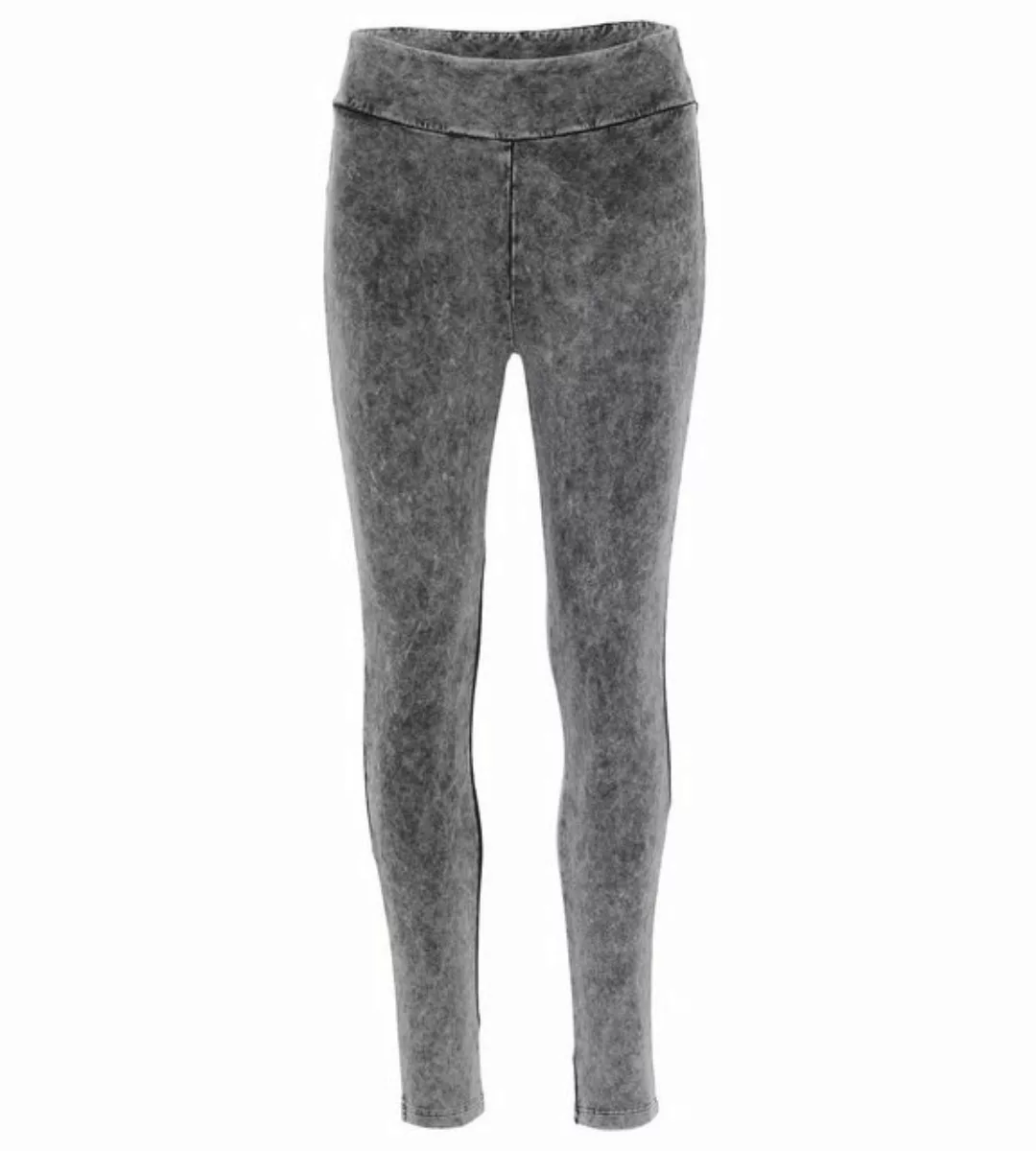 Sarah Kern Leggings Stretch-Hose figurbetont in gewaschene Optik günstig online kaufen