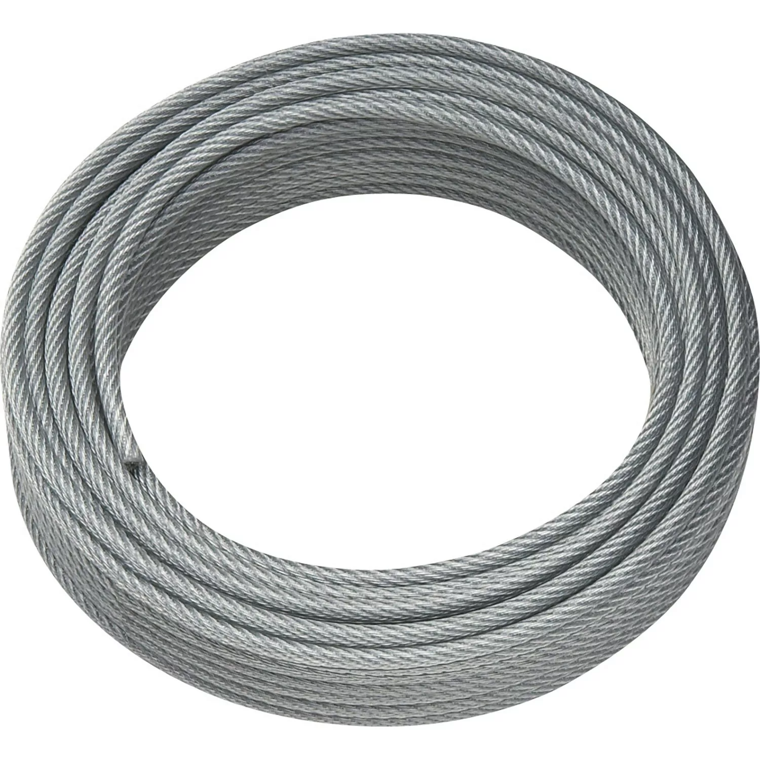 Drahtseil Ø 2/3 mm x 20 m Grau günstig online kaufen