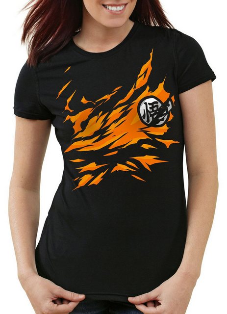 style3 T-Shirt Goku Brust super dragonball z gt songoku dbz daima günstig online kaufen