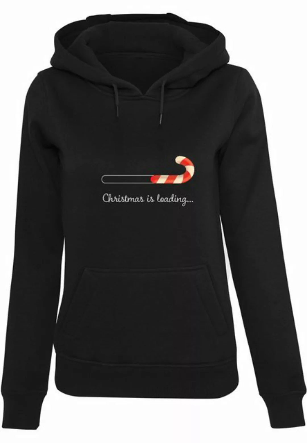 Merchcode Kapuzenpullover Merchcode Damen Ladies Christmas Loading Heavy Ho günstig online kaufen