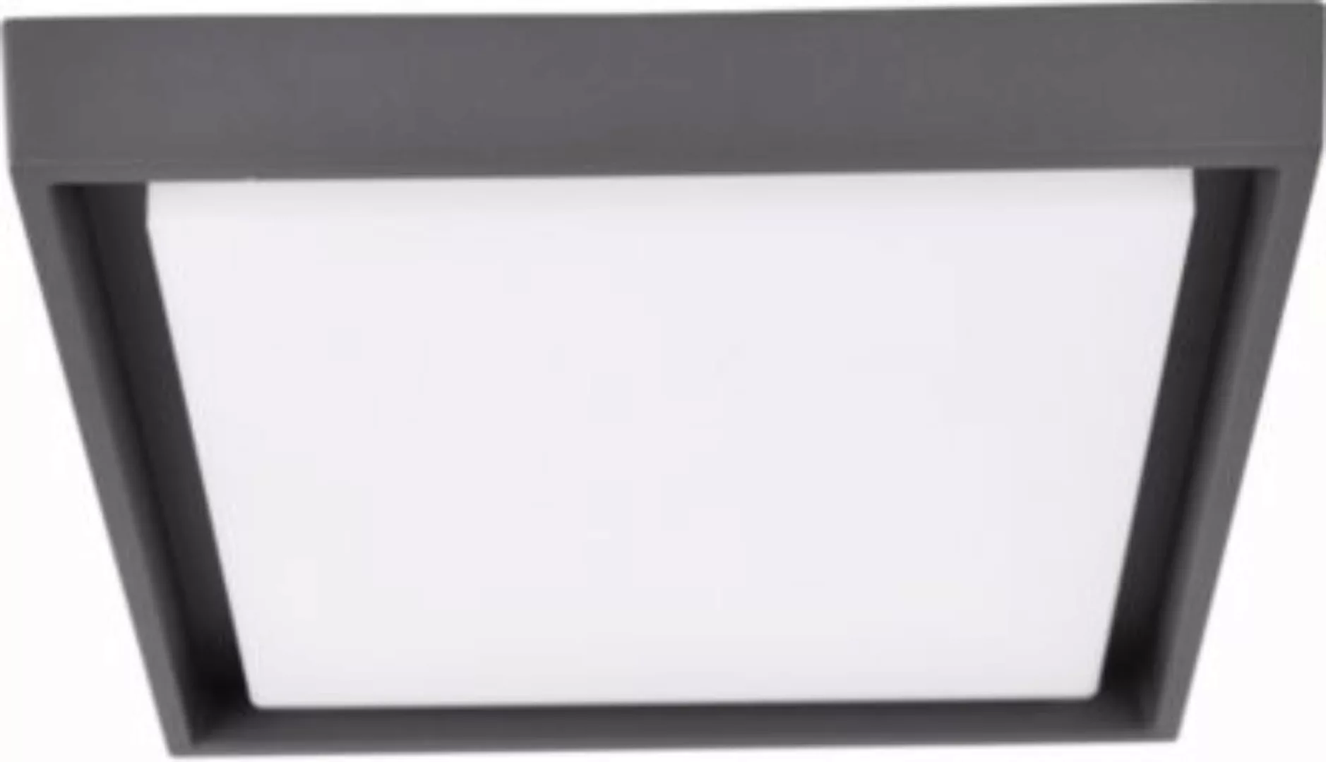 Näve "LED Außenwandleuchte ""Mio"", 34 x 34 cm" anthrazit/weiß günstig online kaufen