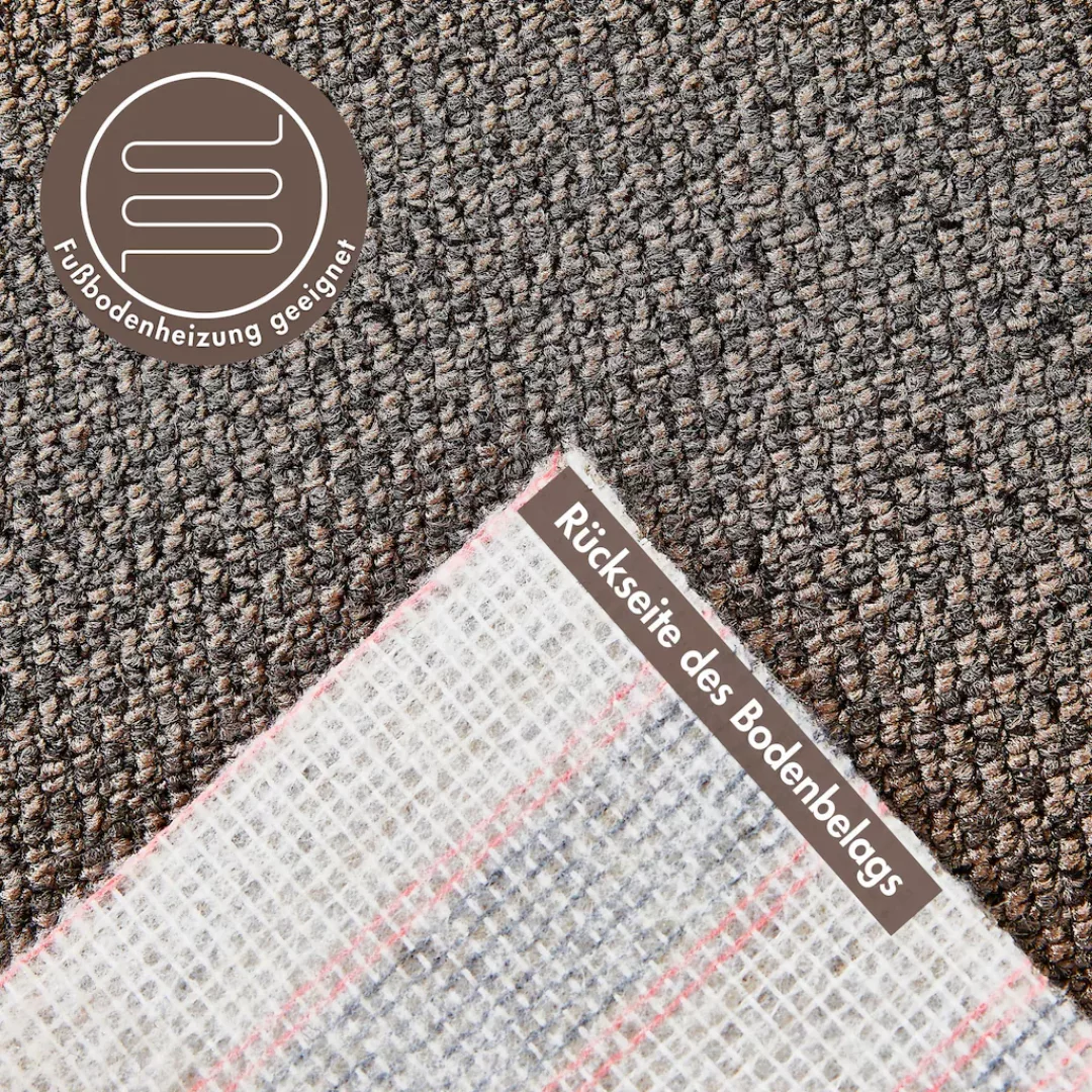 Andiamo Teppichboden »Tulsa, Schlinge, Made in Belgium«, rechteckig, 6 mm H günstig online kaufen