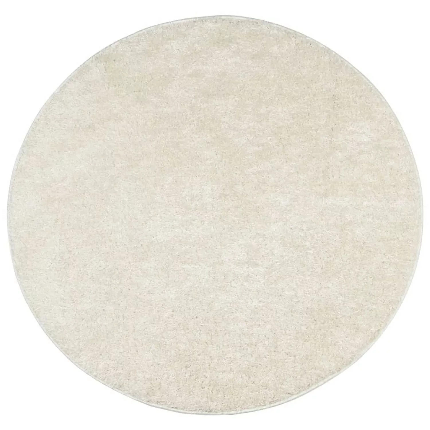 vidaXL Teppich Istan Hochflor Glänzend Creme  160 Cm 1935304 günstig online kaufen