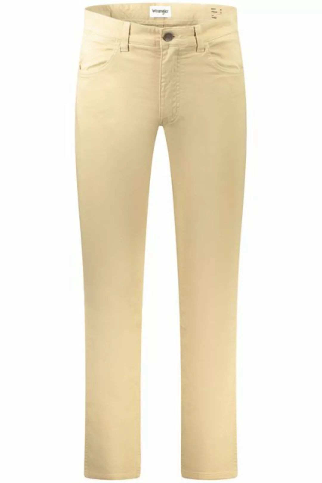 Wrangler 5-Pocket-Hose Bequeme Herrenjeans Beige: 5 Taschen, Gerade Passfor günstig online kaufen