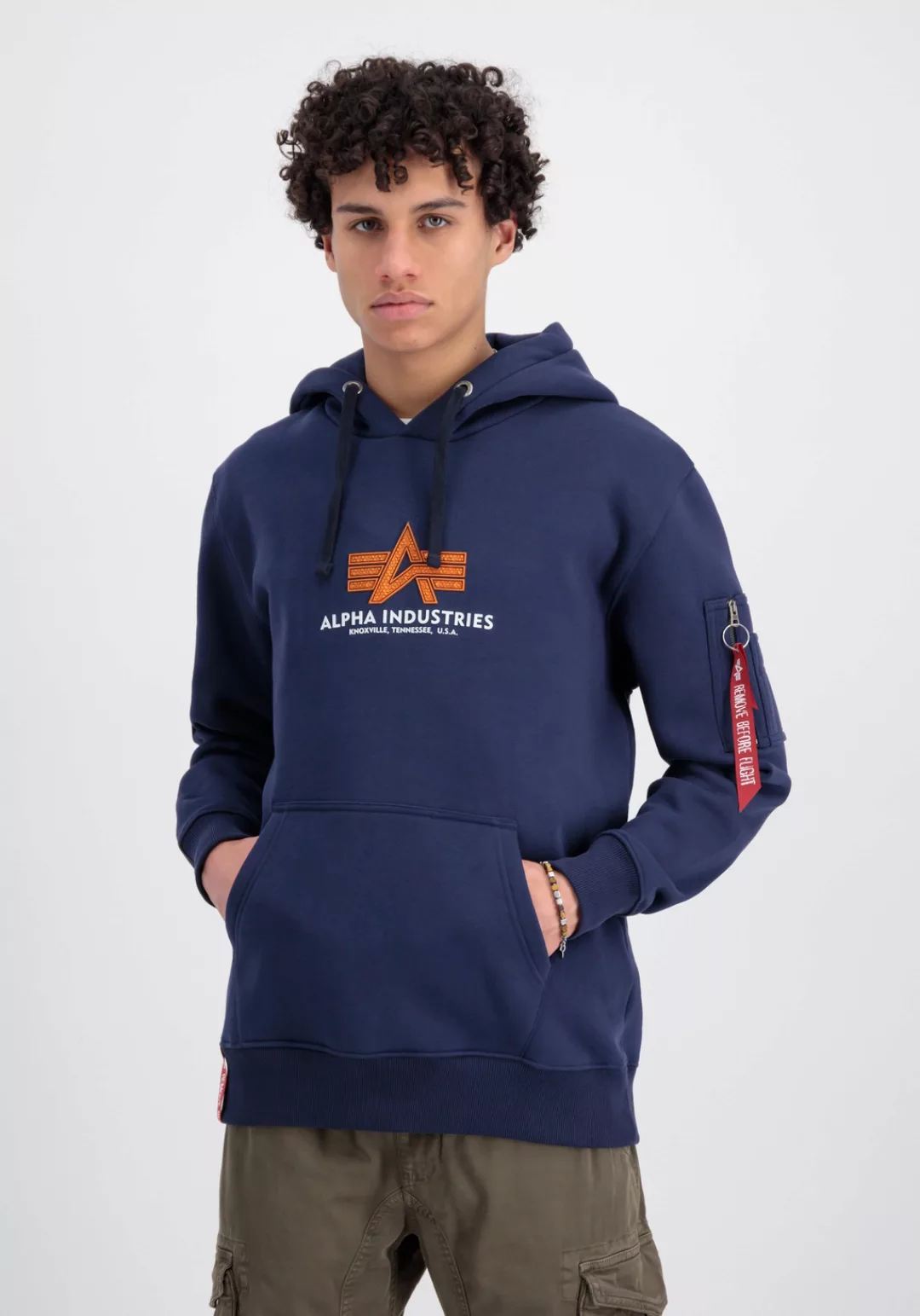 Alpha Industries Hoodie "Alpha Industries Men - Hoodies Basic Hoodie Rubber günstig online kaufen