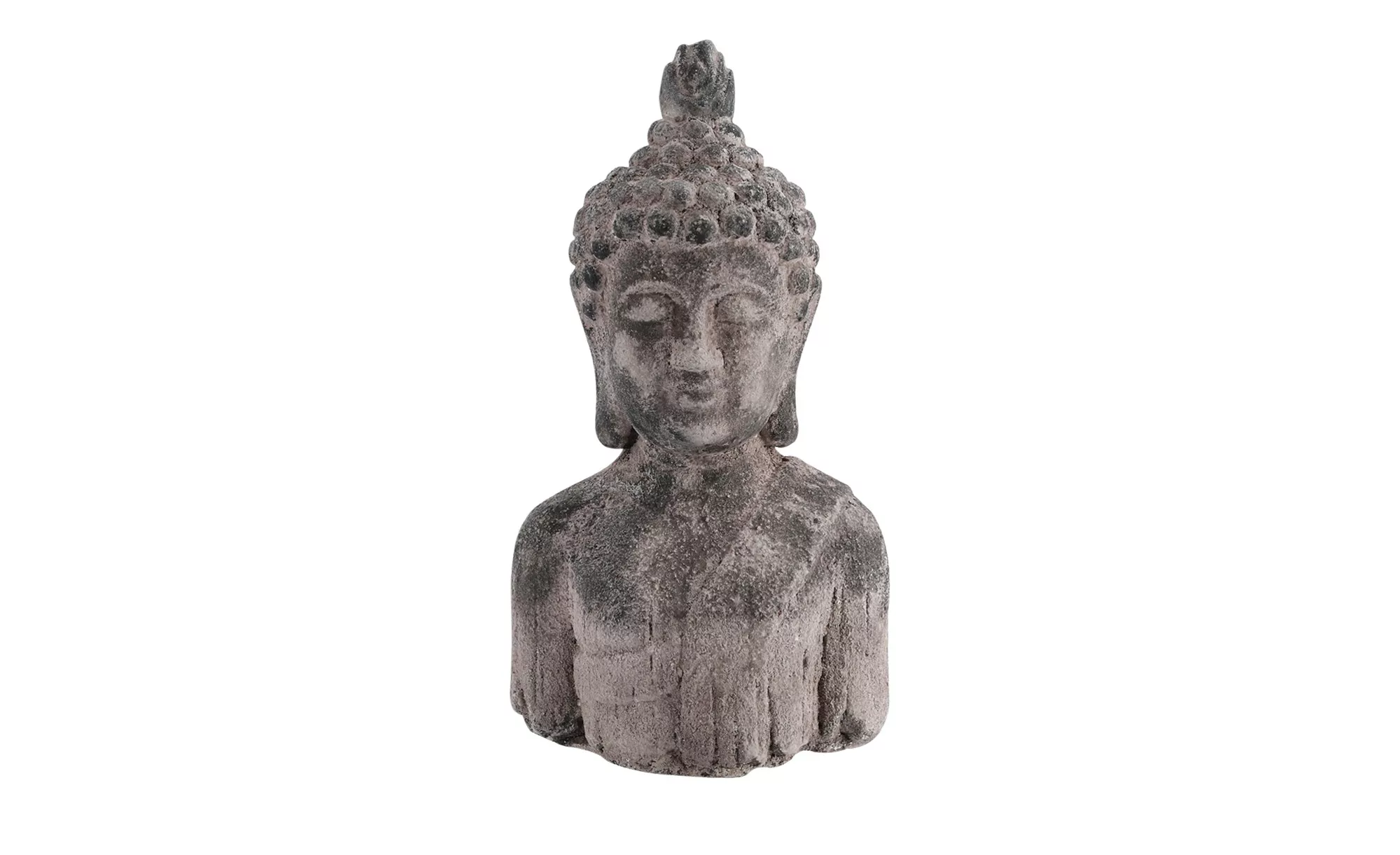 Deko Figur Buddha   ¦ grau ¦ Zement ¦ Maße (cm): B: 14 H: 26,5 T: 9.5 Acces günstig online kaufen