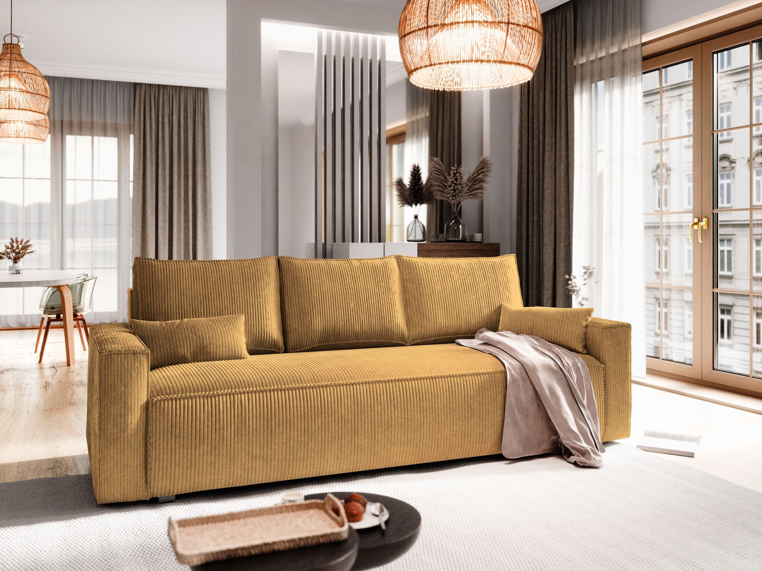 Masseno Sofa MENI mit Schlaffunktion, Schlafsofa, günstig online kaufen