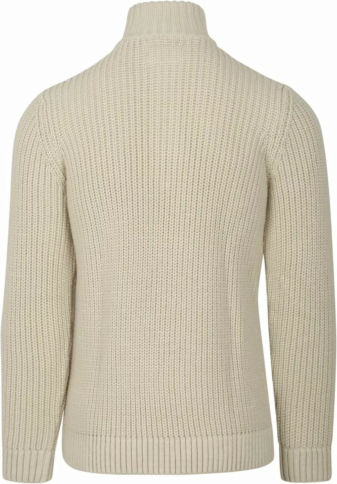 Superdry Half Zip Pullover Jacob Cable Ecru - Größe XXL günstig online kaufen