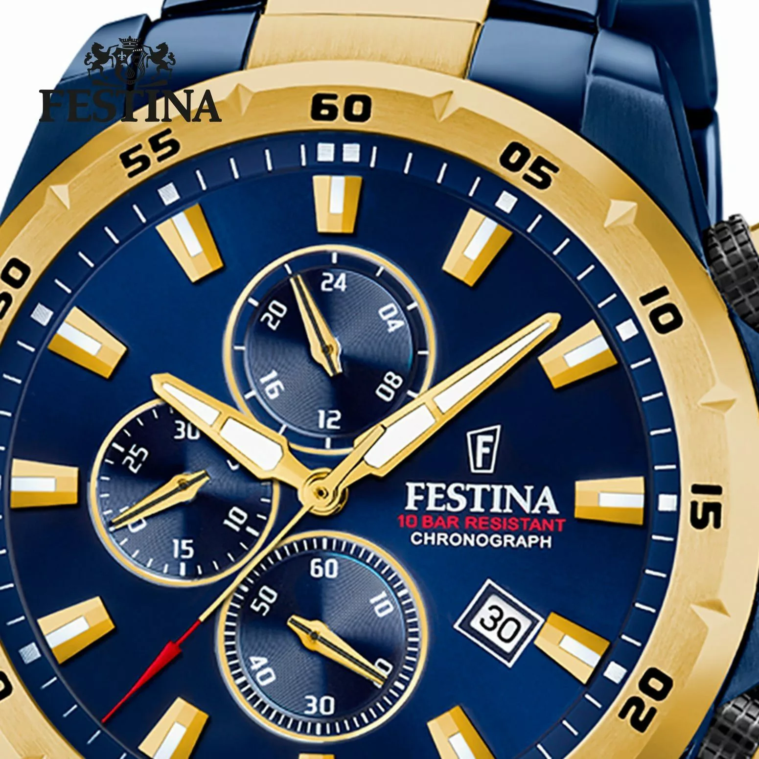Festina Quarzuhr Festina Herrenuhr Chronograph Sport, günstig online kaufen