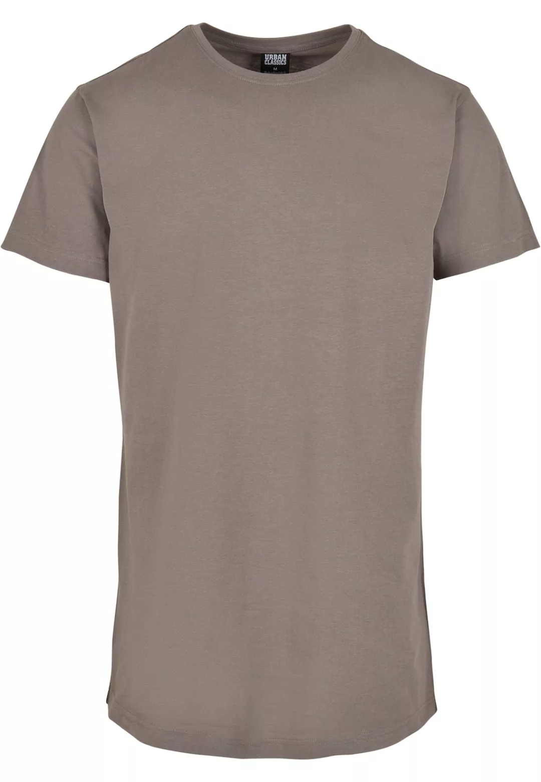 URBAN CLASSICS Kurzarmshirt "Urban Classics Herren Shaped Long Tee" günstig online kaufen