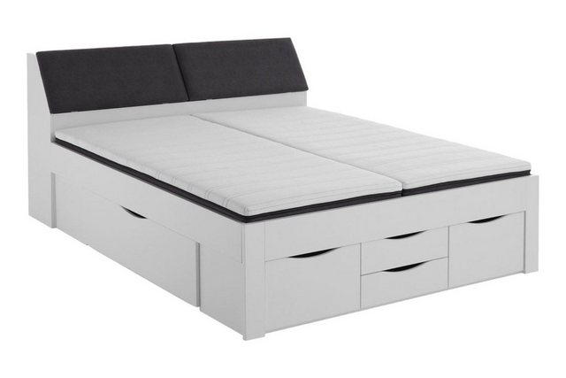 58 aufm Kessel Bettgestell Kastenbett Grace 186x238x104 Stauraumbett Holzna günstig online kaufen