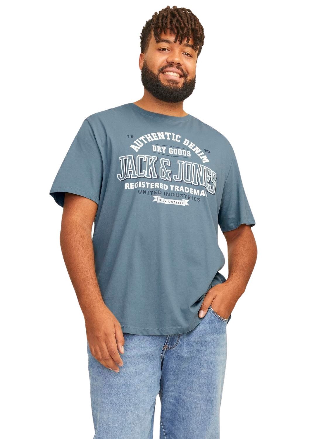 Jack & Jones PlusSize Print-Shirt (2er-Pack) günstig online kaufen
