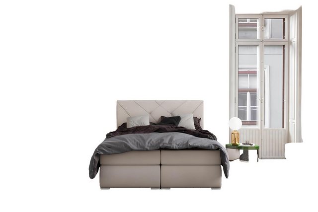 JVmoebel Bett Moderne Boxspring Betten Hotel Doppel Luxus Bett Polster Kast günstig online kaufen