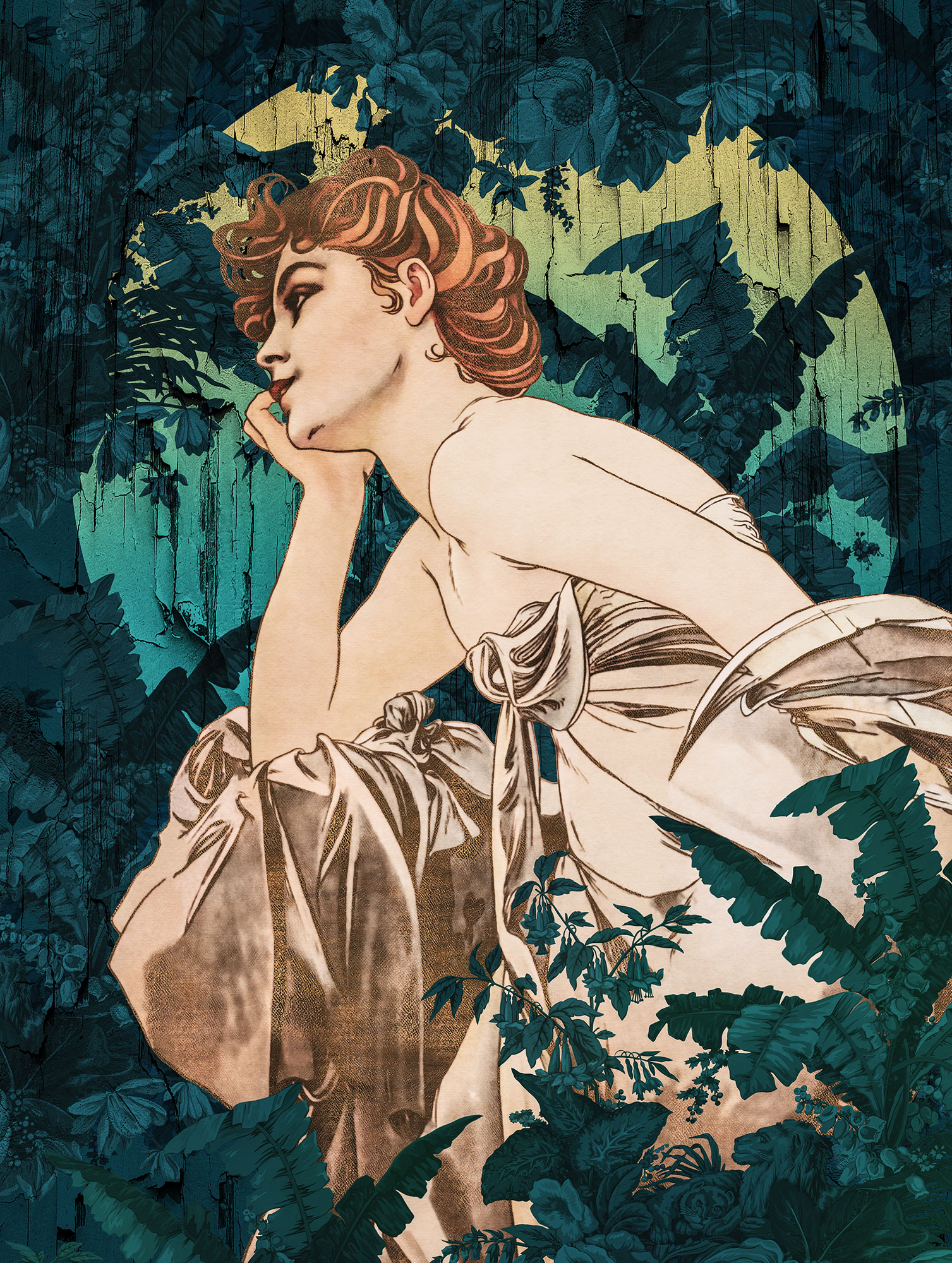 Komar Bild "Désirée", Natur, (1 St.), Wandbild zur Dekoration - ohne Rahmen günstig online kaufen