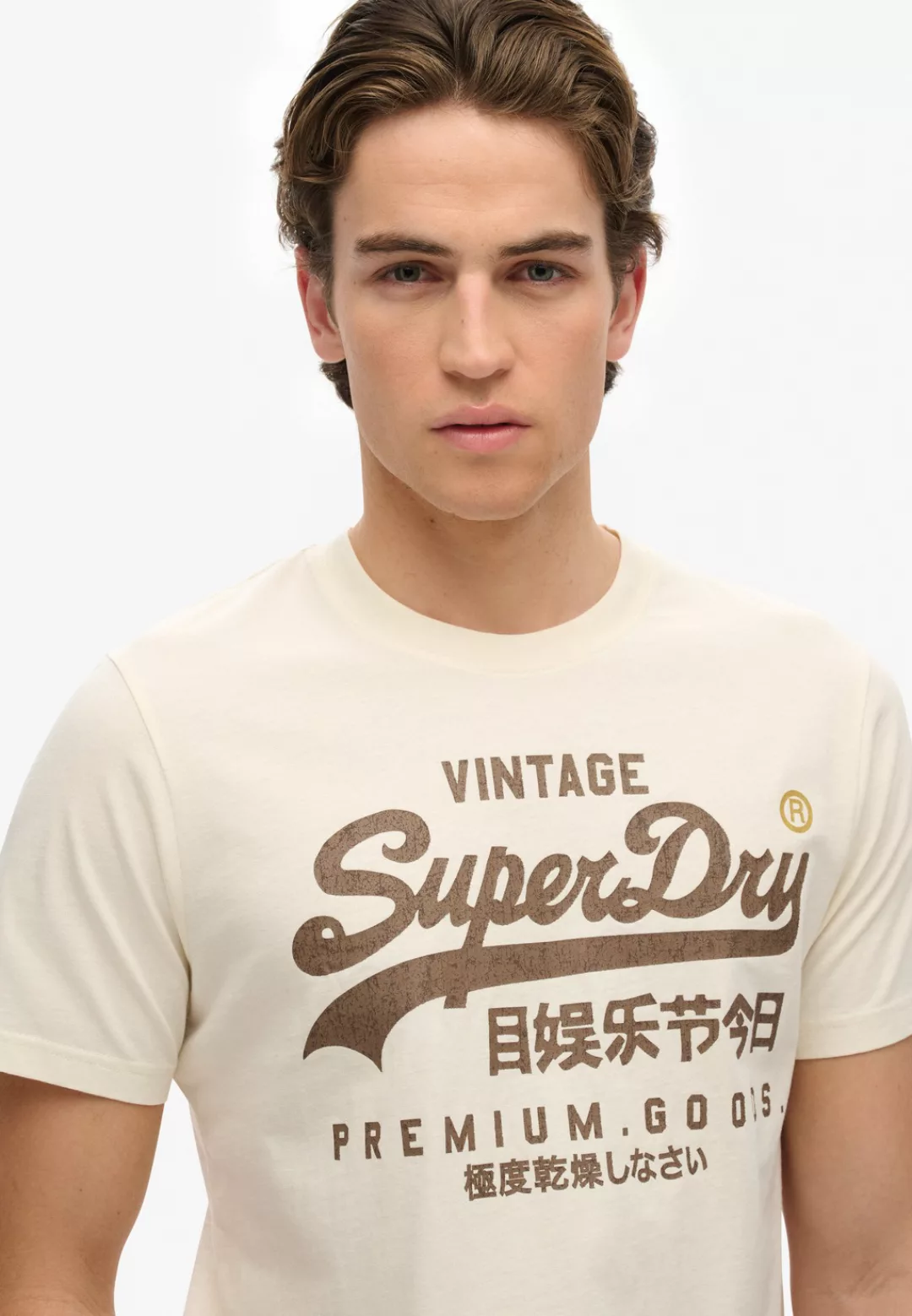 Superdry Rundhalsshirt "VL WORKWEAR RELAXED TEE" günstig online kaufen