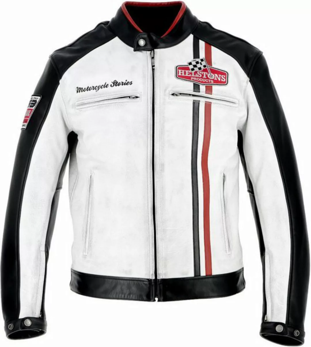 Helstons Motorradjacke Jay Motul Edition Motorrad Lederjacke günstig online kaufen