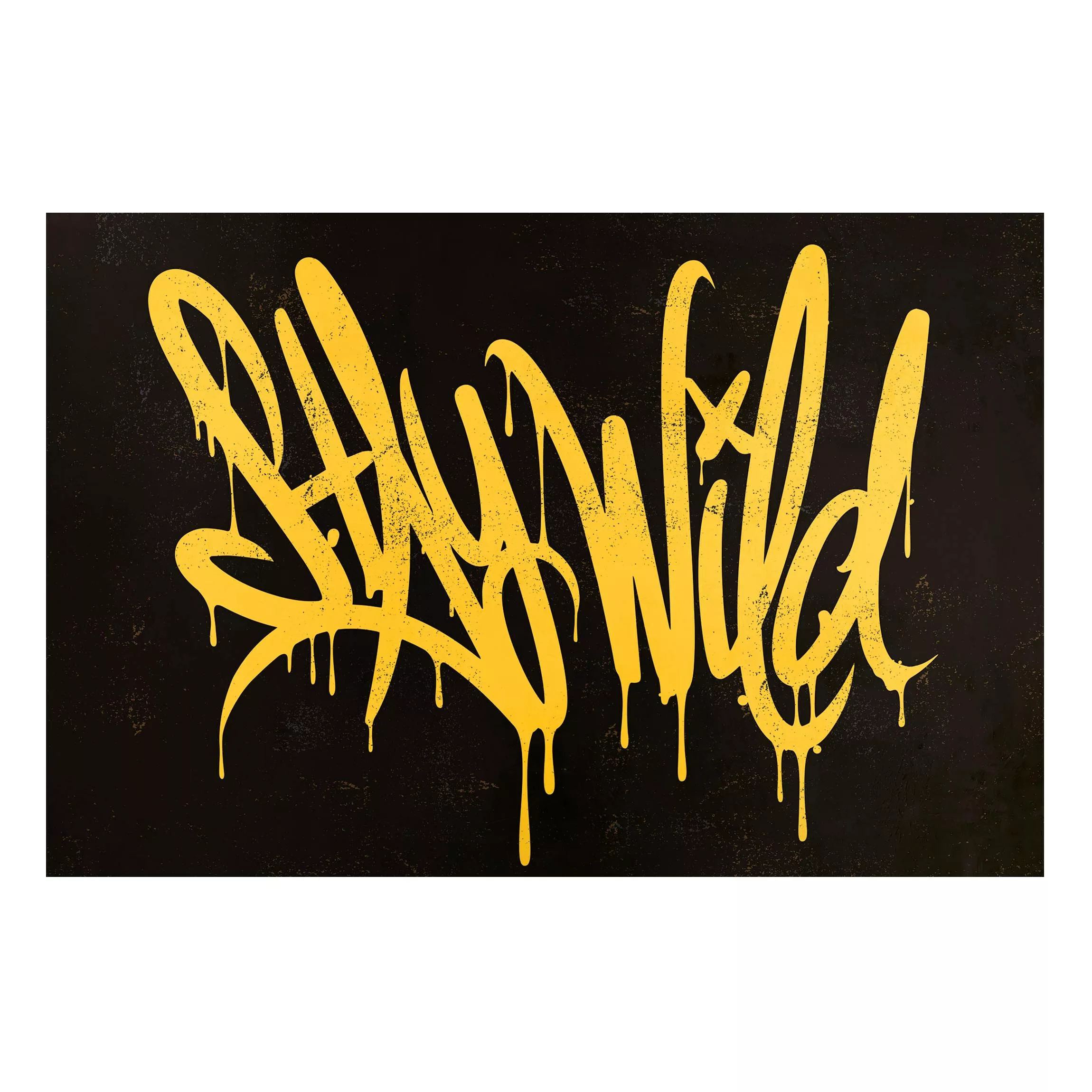 Magnettafel Graffiti Art Stay Wild günstig online kaufen
