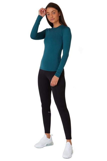 TCA Langarmshirt TCA Damen Thermo-Laufshirt - Blau, XL (1-tlg) günstig online kaufen