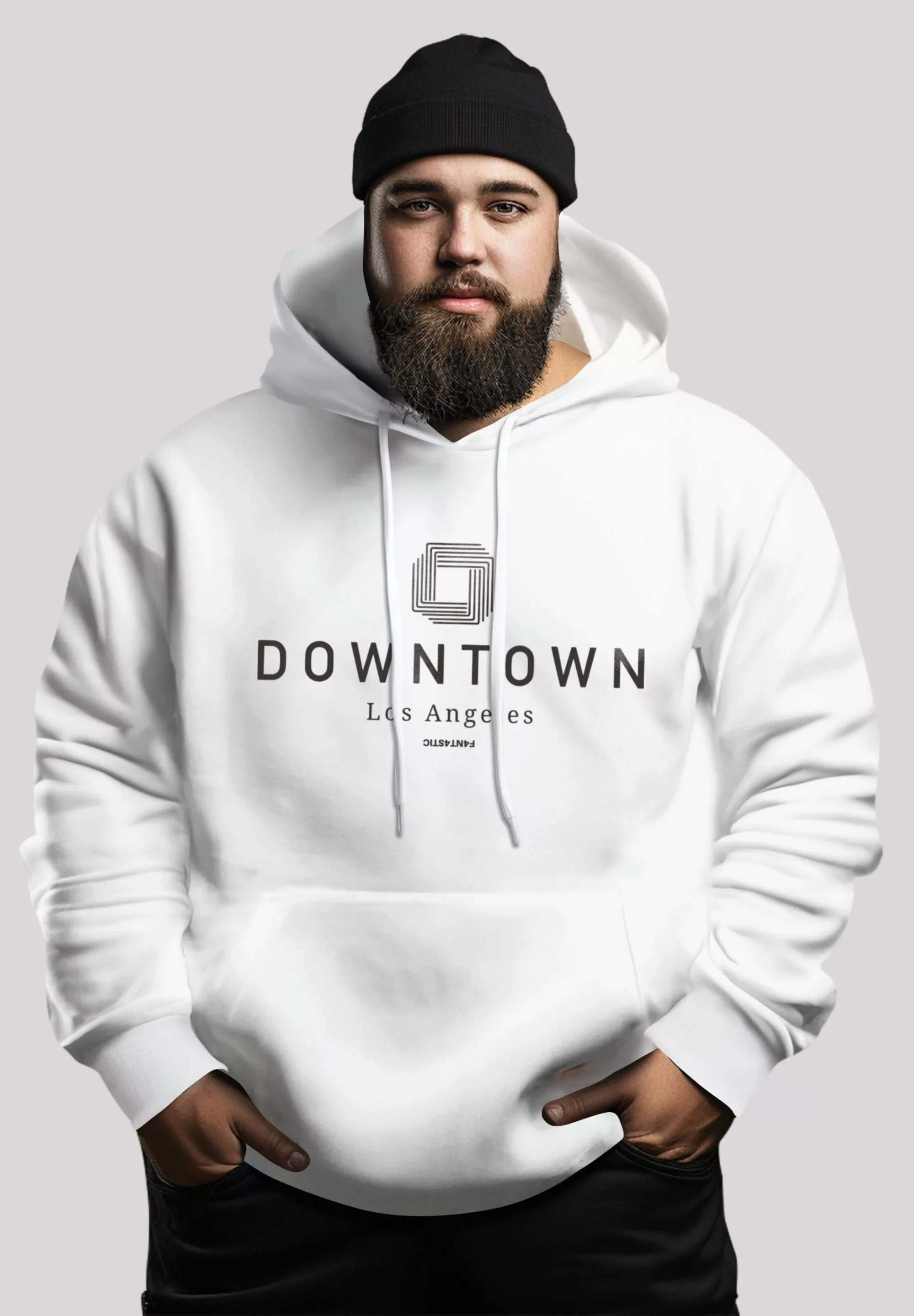 F4NT4STIC Kapuzenpullover "Downtown LA PLUSSIZE", Premium Qualität günstig online kaufen