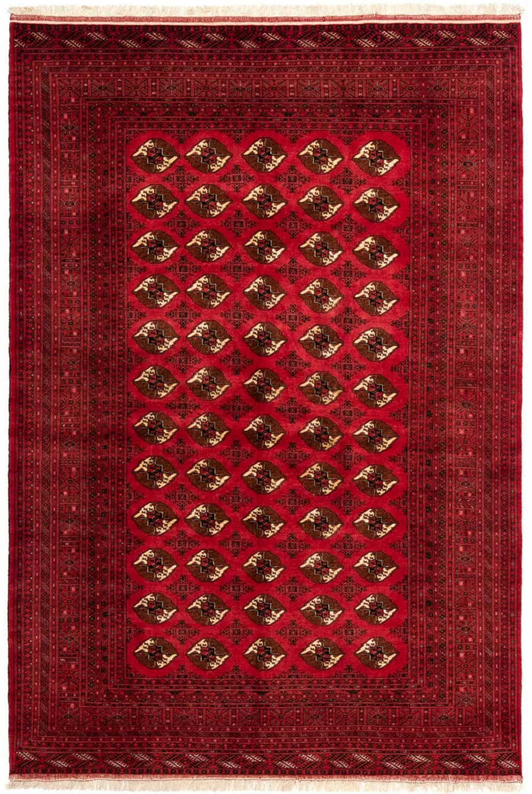 morgenland Wollteppich »Shiraz Medaillon Rosso 320 x 212 cm«, rechteckig, U günstig online kaufen