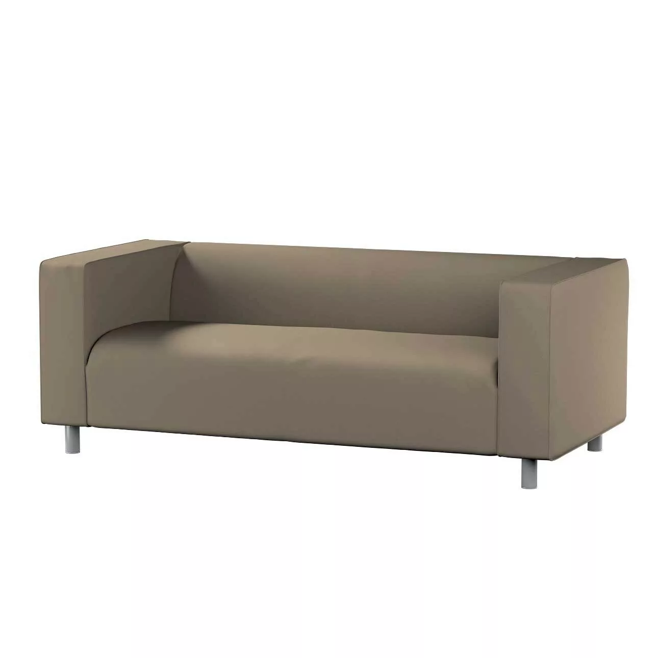 Bezug für Klippan 2-Sitzer Sofa, mokka, Sofahusse, Klippan 2-Sitzer, Living günstig online kaufen