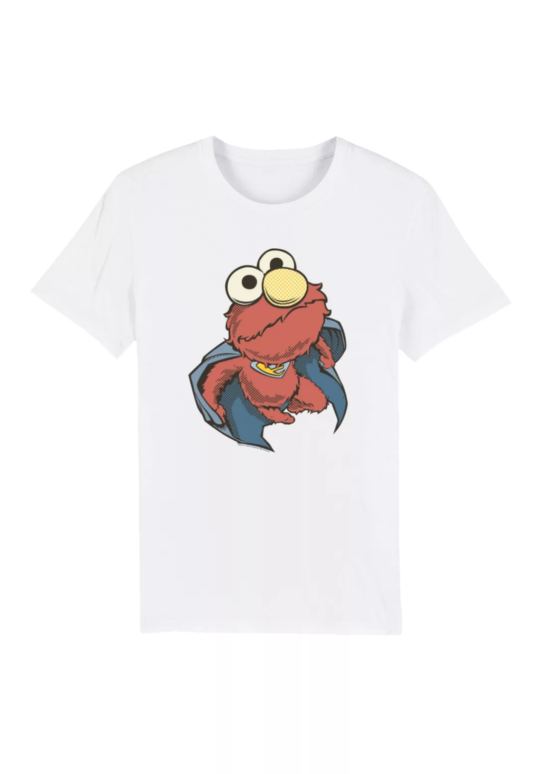 F4NT4STIC T-Shirt "Sesamstraße Elmo Superhero", Premium Qualität günstig online kaufen