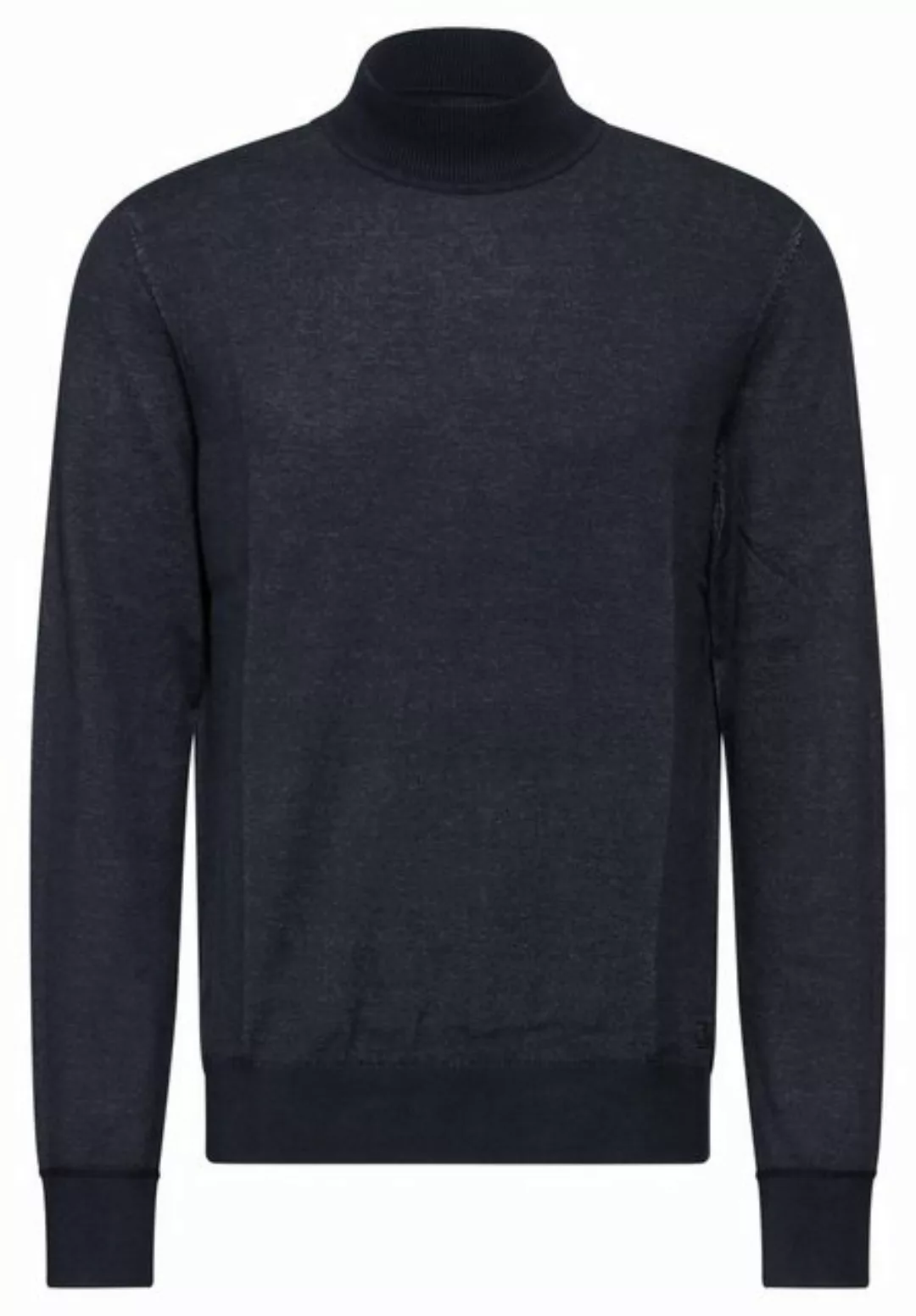 STREET ONE MEN Rollkragenpullover, in Melange Optik günstig online kaufen