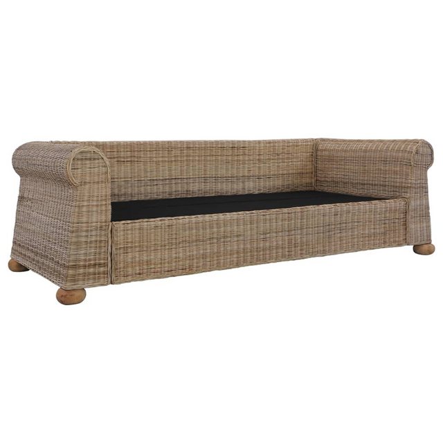 3-sitzer-sofa Mit Polstern Natürliches Rattan günstig online kaufen