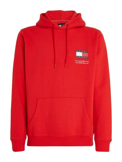 Tommy Jeans Kapuzensweatshirt TJM REG ESSENTIAL FLAG HOOD EXT mit Känguruta günstig online kaufen