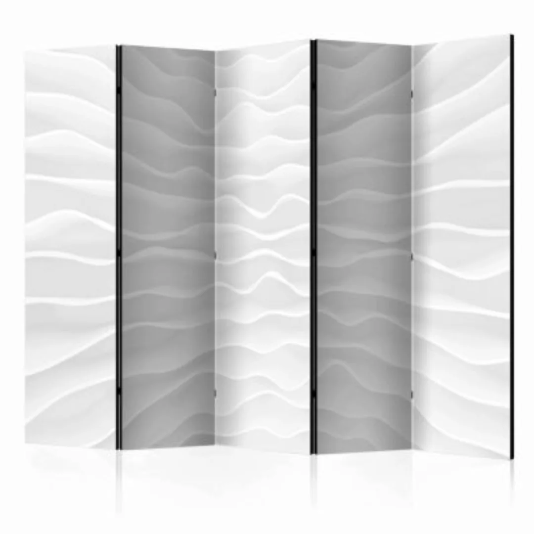 artgeist Paravent Origami wall II [Room Dividers] weiß/grau Gr. 225 x 172 günstig online kaufen