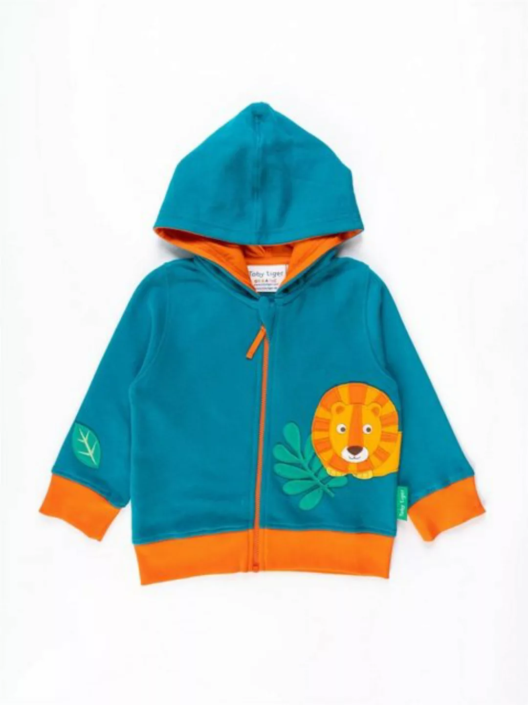 Toby Tiger Sweatjacke Sweatjacke mit Löwen Applikation günstig online kaufen