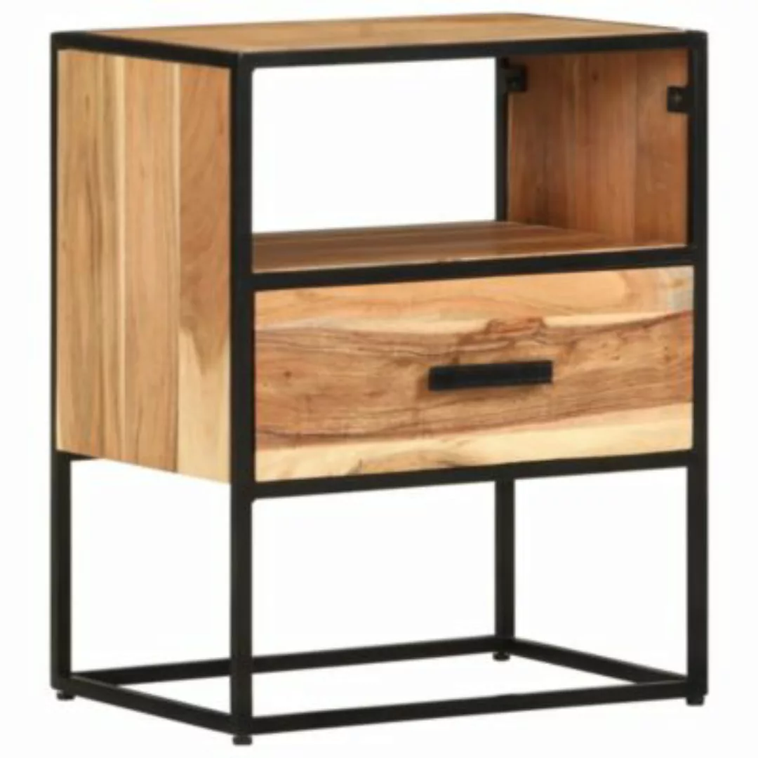 Nachttisch 40x30x50 Cm Massivholz Akazie günstig online kaufen