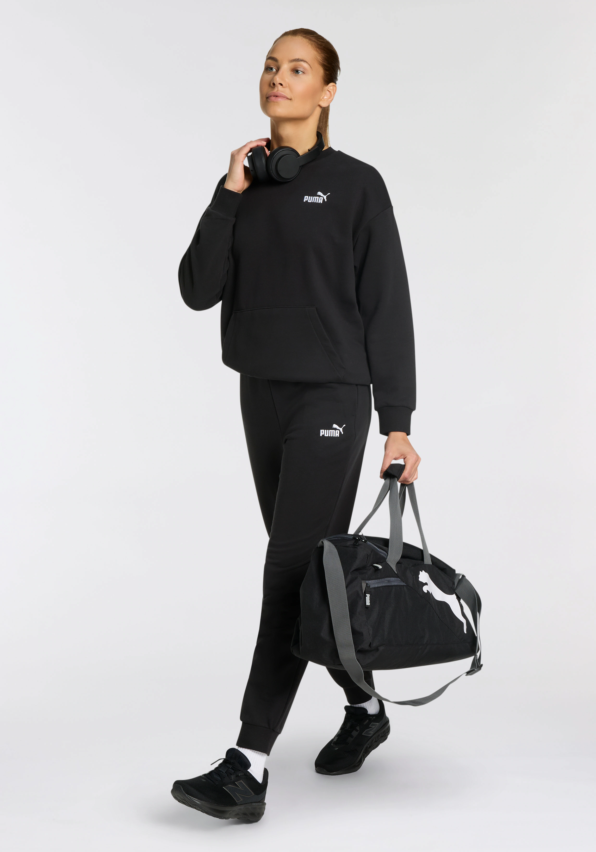 PUMA Trainingsanzug "RELAXED SWEAT SUIT TR CL", (2 tlg.) günstig online kaufen