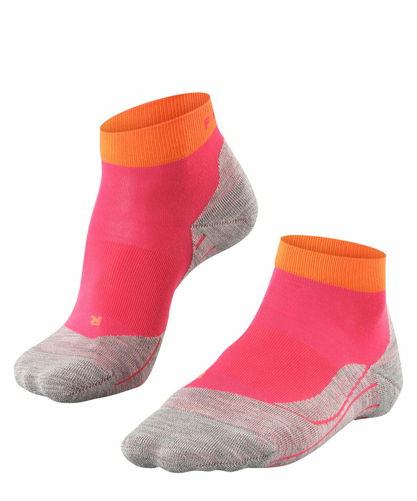 FALKE RU4 Short Damen Laufsocken, 35-36, Rot, Baumwolle, 16706-881501 günstig online kaufen