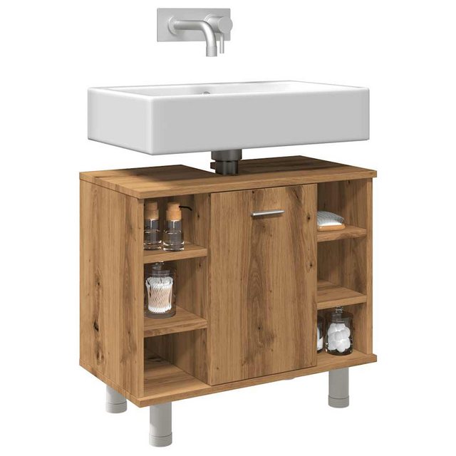 vidaXL Schrankmodule Badschrank Artisan-Eiche 60x32x53,5 cm Holzwerkstoff günstig online kaufen