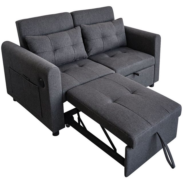 MODFU Schlafsofa Multifunktionales Schlafsofa 3-in-1, Polstersofa, Schlafso günstig online kaufen