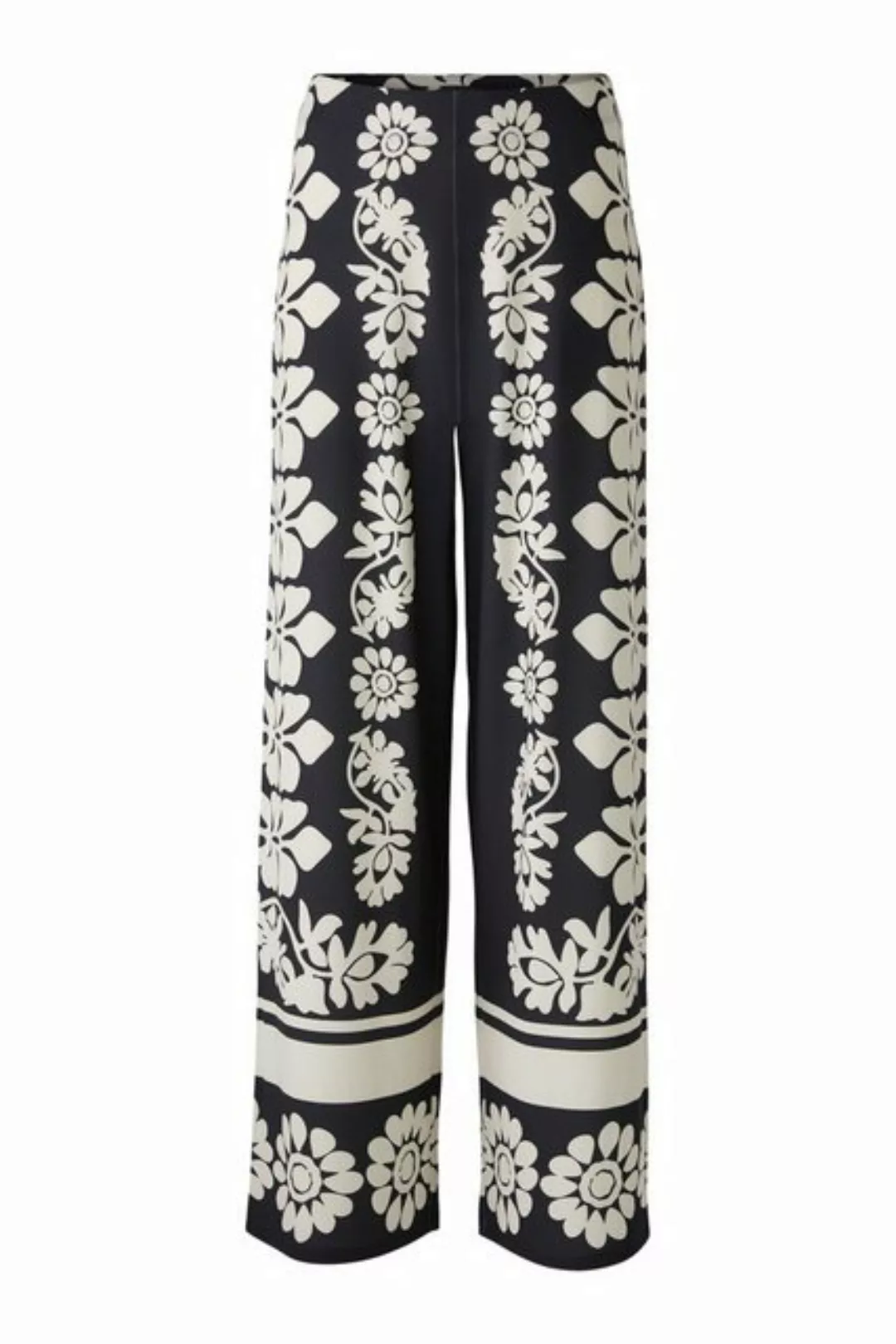 Oui Marlene-Hose Oui bedruckte Marlenehose 38 (1-tlg) günstig online kaufen