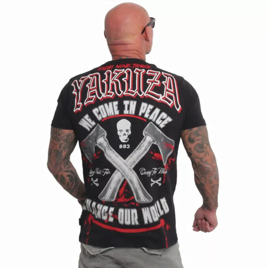 YAKUZA T-Shirt We Come In Peace V02 günstig online kaufen