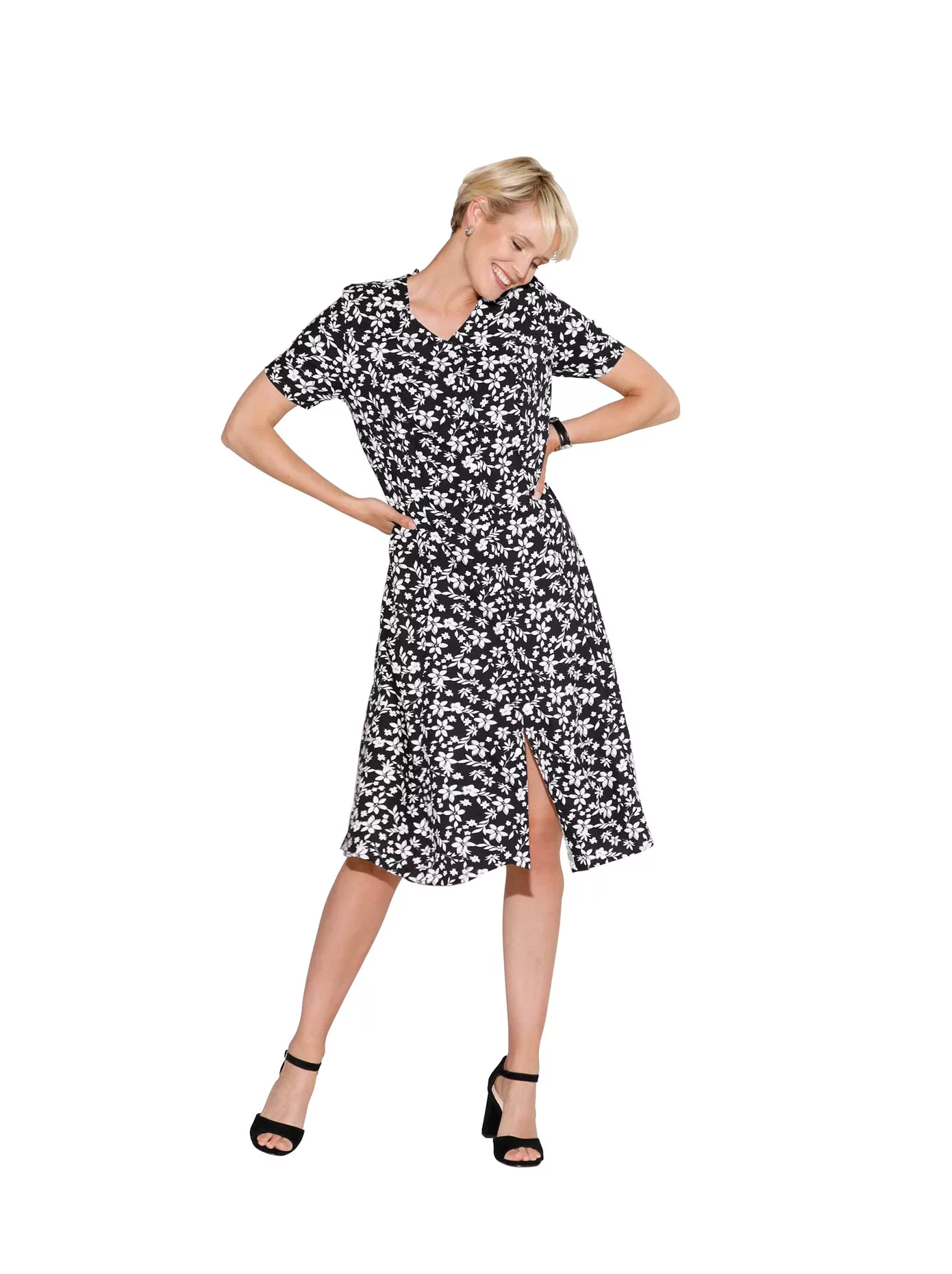Classic Basics Druckkleid "Kleid" günstig online kaufen