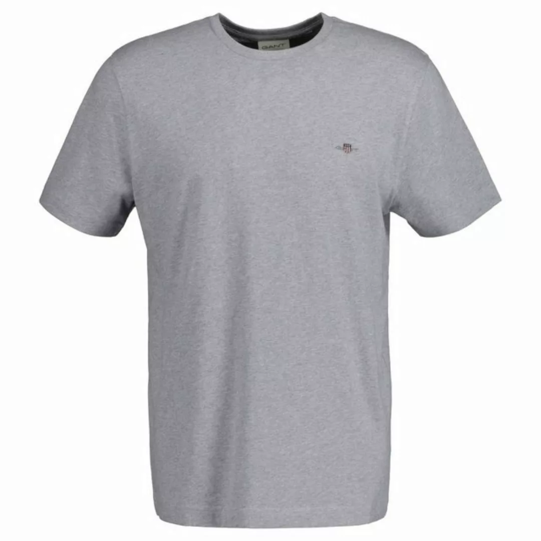 Gant T-Shirt "SLIM SHIELD SS T-SHIRT", mit Logostickerei auf der Brust günstig online kaufen