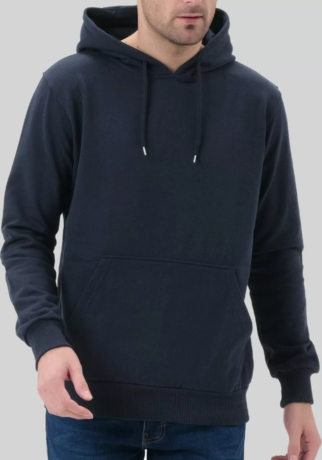 Smith & Solo Kapuzensweatshirt Hoodie Herren Kapuzenpullover (1-tlg) Baumwo günstig online kaufen