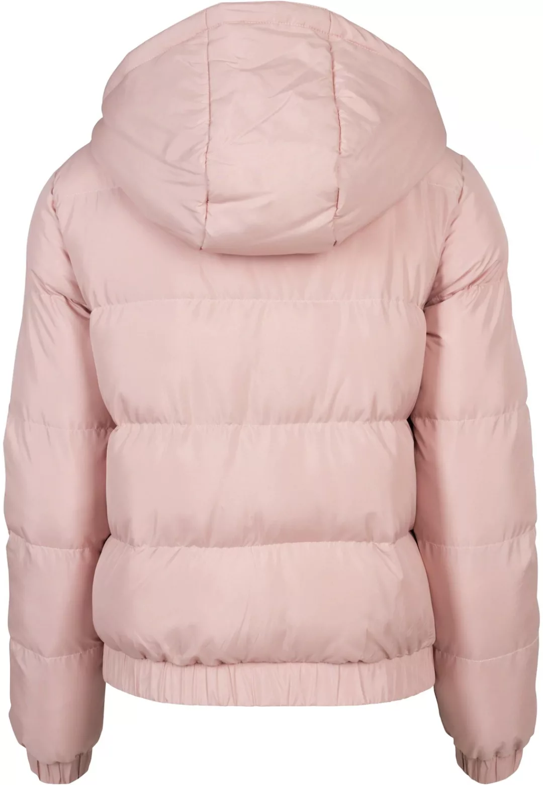 URBAN CLASSICS Winterjacke "Urban Classics Damen Ladies Hooded Puffer Jacke günstig online kaufen