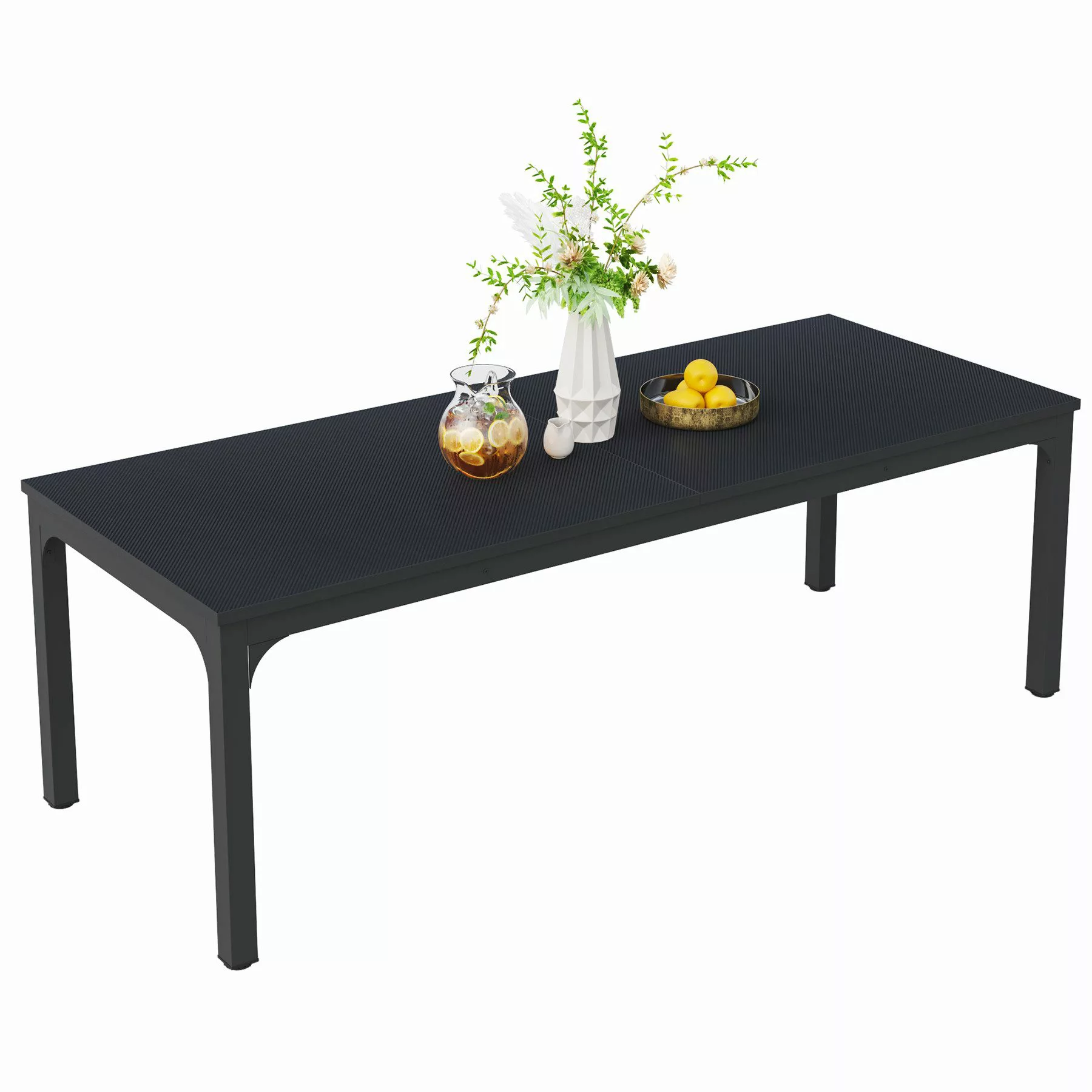 Tribesigns Esstisch 200cm Holz-Esstisch für 8-10, günstig online kaufen