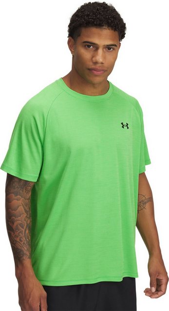 Under Armour® T-Shirt UA TECH TEXTURED SS CYBER GREEN günstig online kaufen