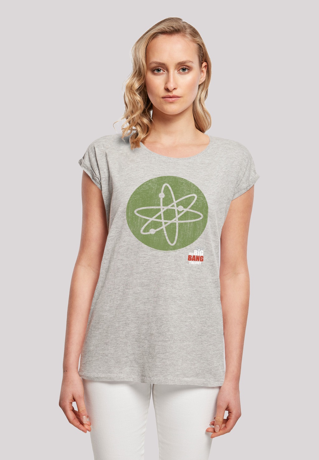 F4NT4STIC T-Shirt "Extended Shoulder Shirt Big Bang Theory Immune To Sarcas günstig online kaufen