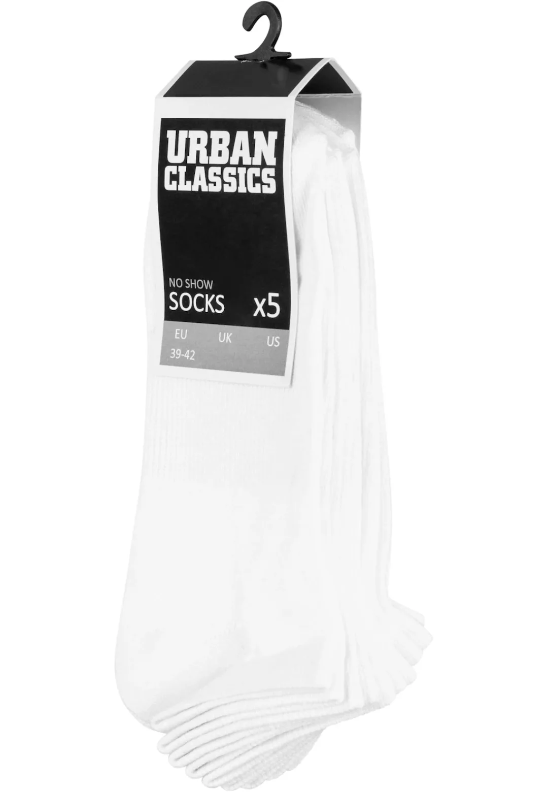 URBAN CLASSICS Strümpfe "Urban Classics Unisex No Show Socks 5-Pack", (1 Pa günstig online kaufen