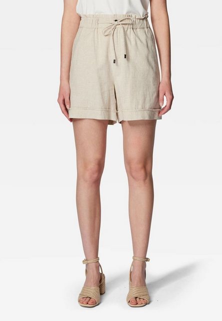 Mavi Shorts Leinen Stoff Shorts Hot Pants Bermuda 5489 in Natur günstig online kaufen