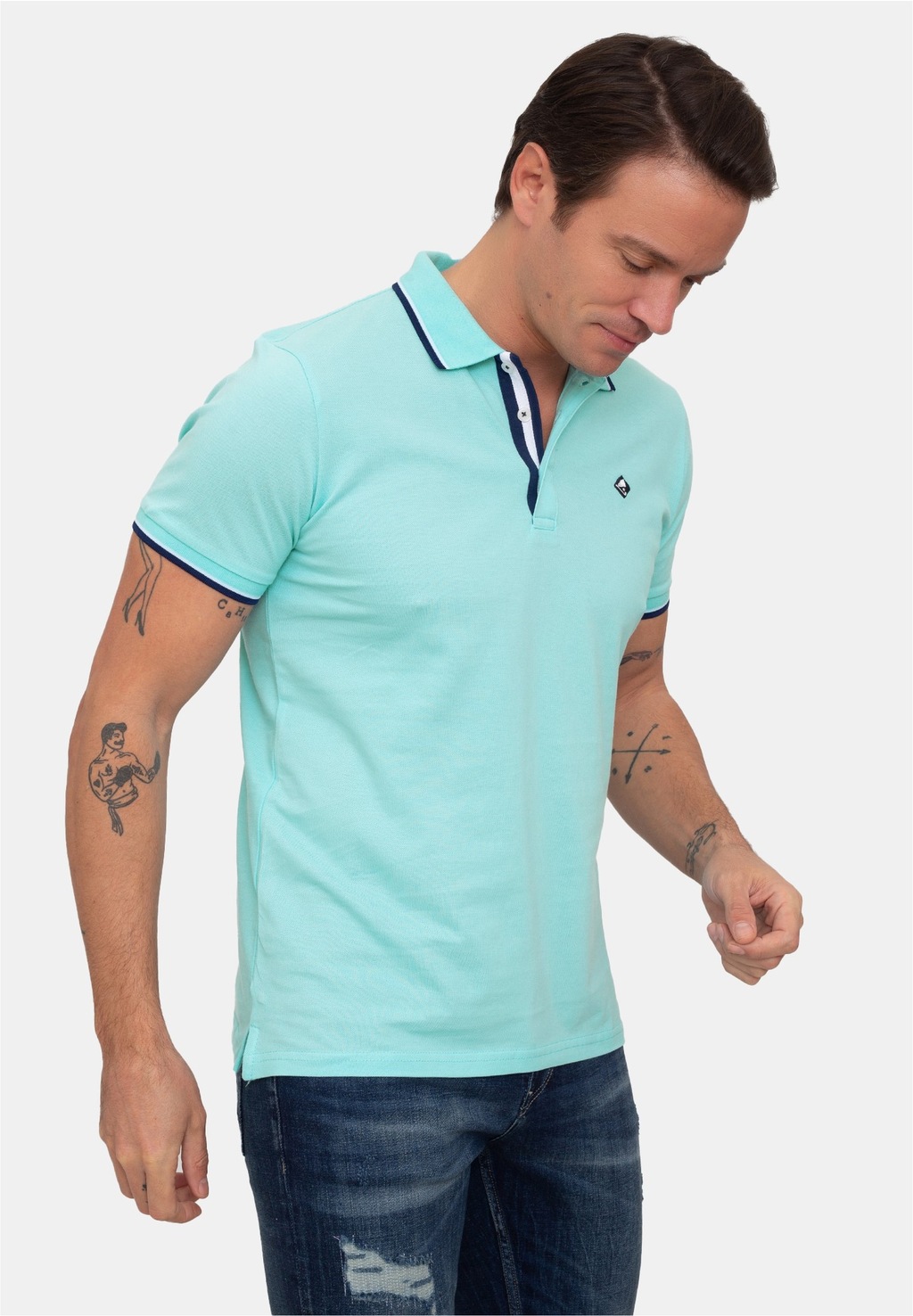SIR RAYMOND TAILOR Poloshirt, mit klassischem Kragen und kurzer Knopfleiste günstig online kaufen